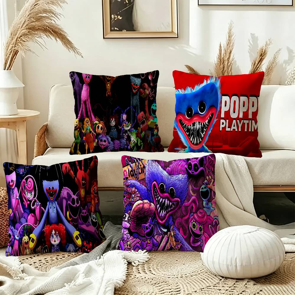Home Fashion Textiles - Housse de coussin Game Poppy-p-playtimes, coussin