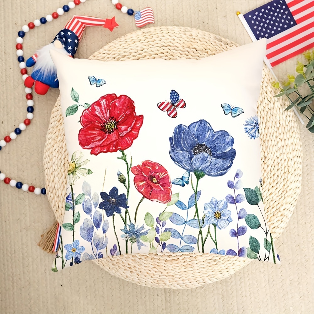 Pillow Insert 18X18 - Housse de coussin contemporaine en lin