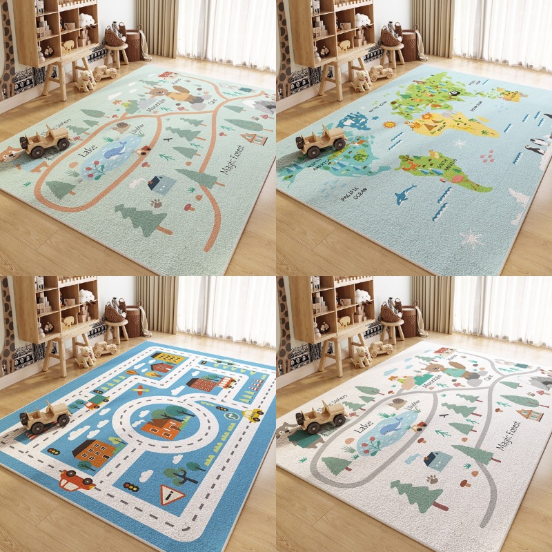 Home Textiles City - Collection de tapis éducatifs pour enfants,