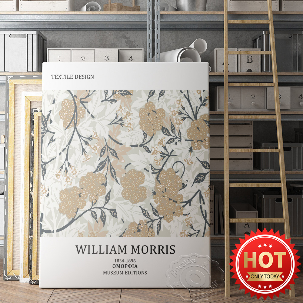 Home Textiles Decoris - William Instability Exhibition Museum Poster, Textile