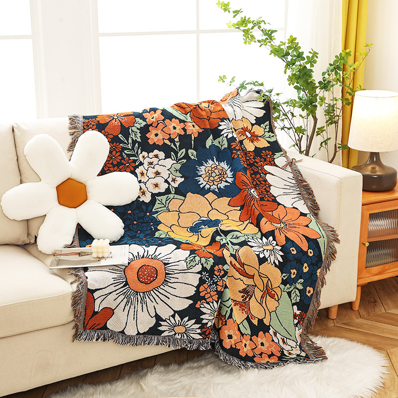 Textile City Ins Galsang Flowe - Home Textiles Decoris avis et prix