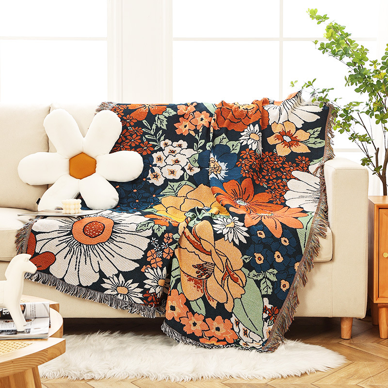 Textile City Ins Galsang Flowe - Home Textiles Decoris avis et prix