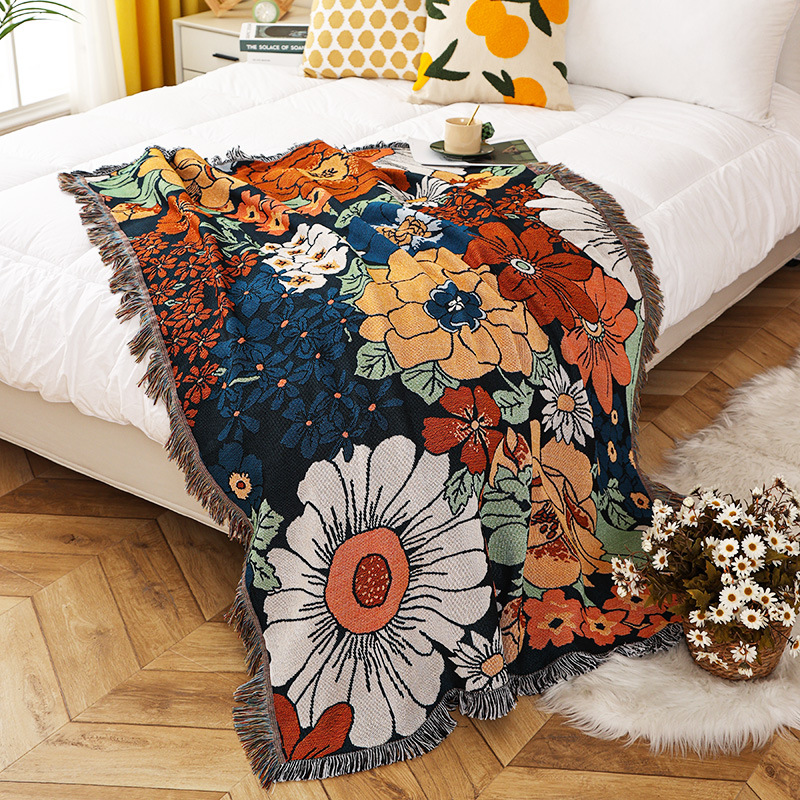 Textile City Ins Galsang Flowe - Home Textiles Decoris avis et prix