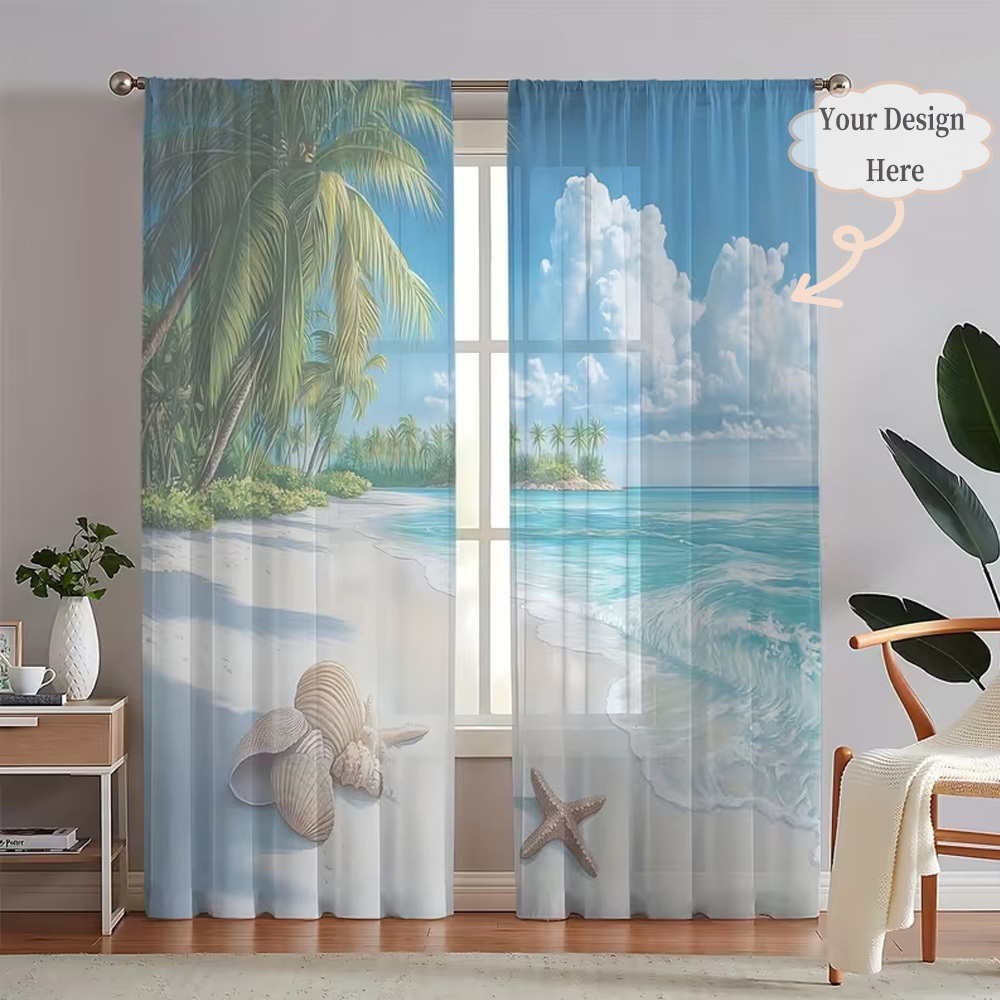 Rideaux transparents plats 2D  - Home Textiles & Furnishings avis et prix